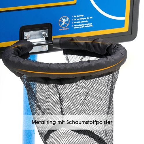 Ring+ Netz Exacme Trampoline Zubehör Backboard+ Korb Mehrfarbig BH07 Basketballkorb-Set 