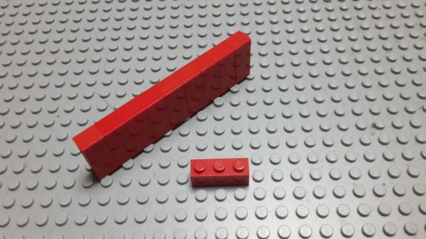 01003 LEGO® 3622 10x Basis Basic Steine 1x3 