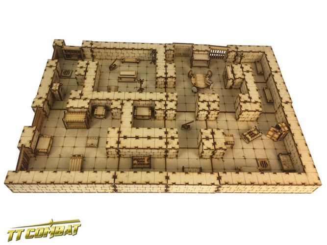 Dungeon Tile Set A D&D, AD&D, MERS, MERP RPG001 TTCombat Fantasy Realms