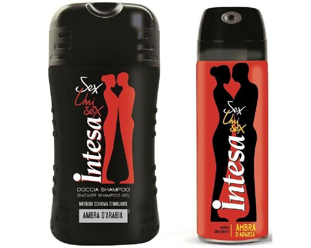 INTESA - Gel Doccia Shampoo Sex Unisex Ambra D' Arabia 250 Ml