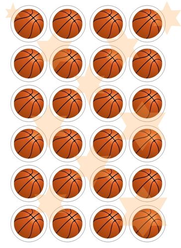 Basketball Golden State Warriors Mix 12 essbare hochwertige stehende Waffeln