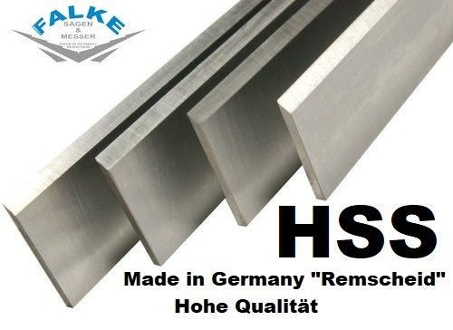 2 Stück Hobelmesser 500 x 30 x 3 mm HSSu0018 Wolfram Streifenhobelmesser