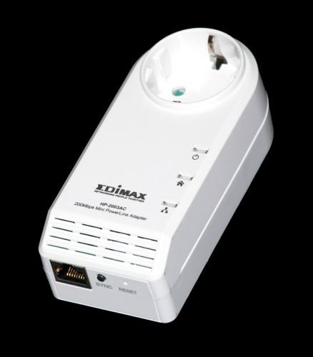 Edimax HP-2003AC 200 Mbps Powerline Powerlan dlan Adapter gebraucht kaufen  bei