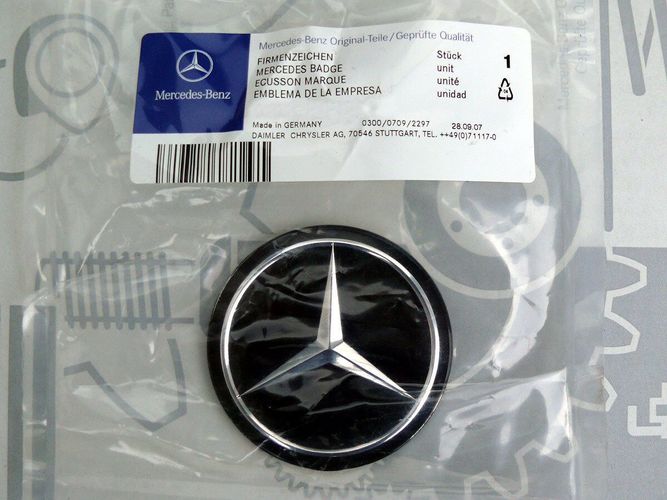 Mercedes-Benz Stern A0004640432 Lenkrad Firmenzeichen W107 W109 W114 W115 W123