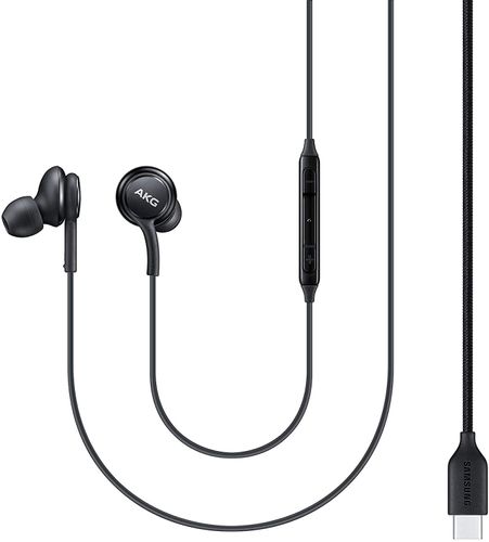 Für Samsung Galaxy Note 20 AKG USB-C In Ear Kopfhörer Schwarz Stereo Ohrhörer 