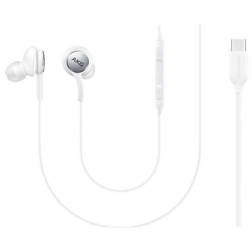 Für Samsung Galaxy S20 AKG USB-C In Ear Kopfhörer Stereo Ohrhörer Weiß 