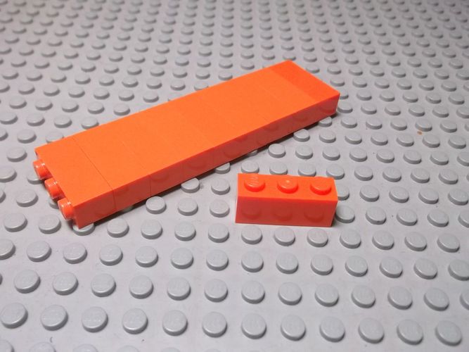 01003 LEGO® 3622 10x Basis Basic Steine 1x3 