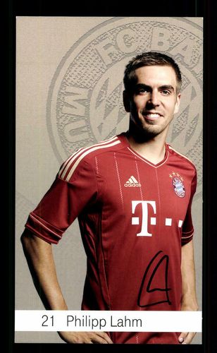 Philipp Lahm Autogrammkarte Bayern München 2007-08 Original Signiert 