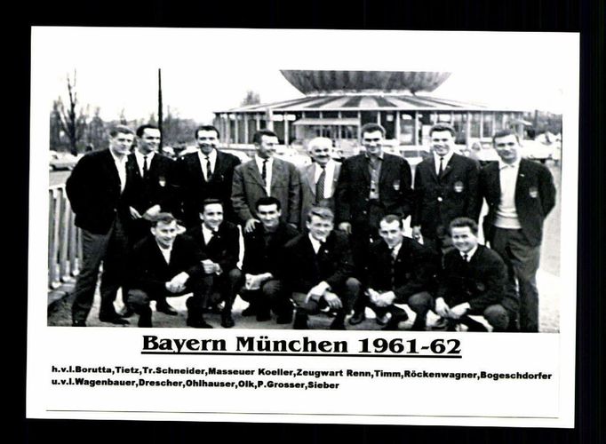 FC Bayern München Mannschaftskarte 196162 + 2 kaufen bei Hood.de