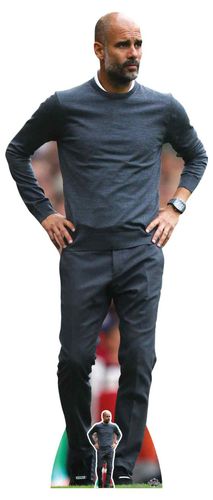 Pep Guardiola Pappaufsteller mini 