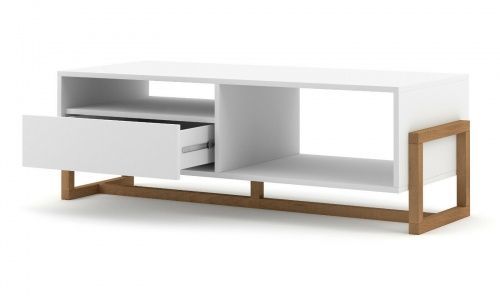 Beistelltisch Sofatisch Coffee Table Wohnzimmertisch Sideboard Weiß Couchtisch