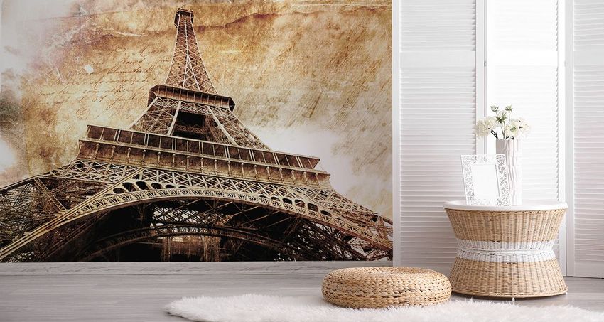 VLIES FOTOTAPETE XXL TAPETE Paris Eiffelturm STADT 8600 