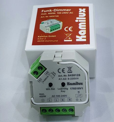 8-230Volt Steuerspannung für dimmbare LED Leuchtmittel LED Dimmer 400 Watt 