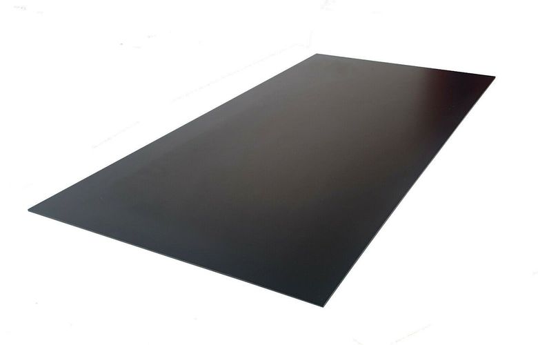 Polystyrol Platten 1-3 mm Schwarz (XL Formate) Kunststoffplatte kaufen bei