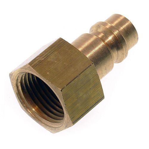 Gold Messing außen G 1/8“ Stecknippel  G 1/8a 