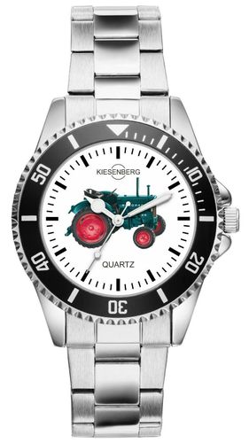 Geschenk Hanomag R16 Traktor Trecker Schlepper Fahrer Fans Kiesenberg Uhr 1617 