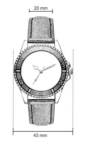 Soldat Geschenk Artikel AMF ACE Mobile Force Canada Uhr L-1017 