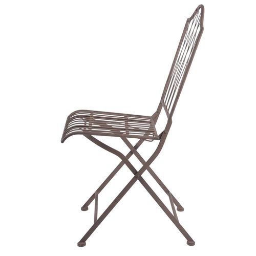 Bistro Stuhl aus Eisen Stuhl im Retro Design Balkonstuhl Gartenstuhl Erfurt 