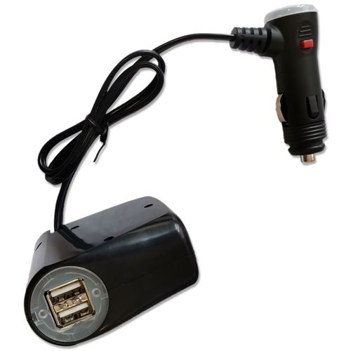 Doppelsteckdose/ Verteiler SAE J563 + USB mit 65cm Kabel 12-24V/10A kaufen  bei  