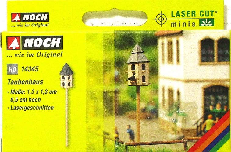 NOCH H0 14345 Laser Cut minis  " Taubenhaus "   NEU & OVP 