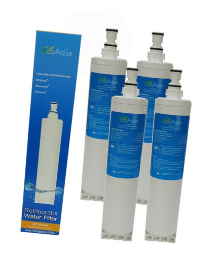 2 x Wasserfilter EcoAqua ersetzt Whirlpool Wasserfilter SBS003 481281719155 OVP 