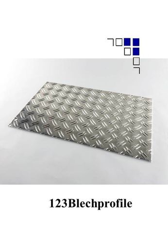 Alu-Riffelblech 5/6,5mm Aluminium Duett-Warzenblech kaufen bei