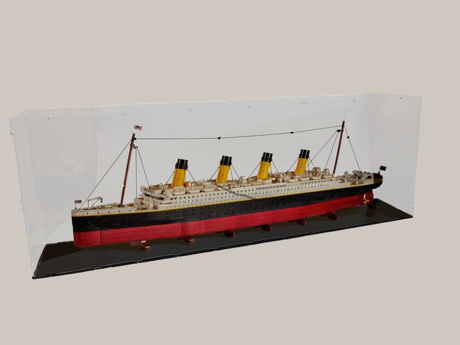 Acryl Vitrine für Lego 10294 Titanic 