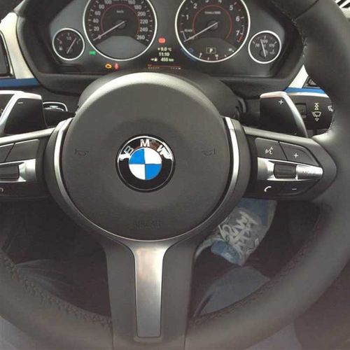 Auto Lenkrad Emblem Abzeichen Aufkleber Dekoration für BMW 5 Series 7  Series 3 Series kaufen bei
