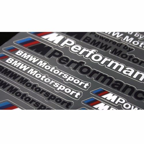 M Performance Aufkleber Emblem Abzeichen Zeichen für BMW