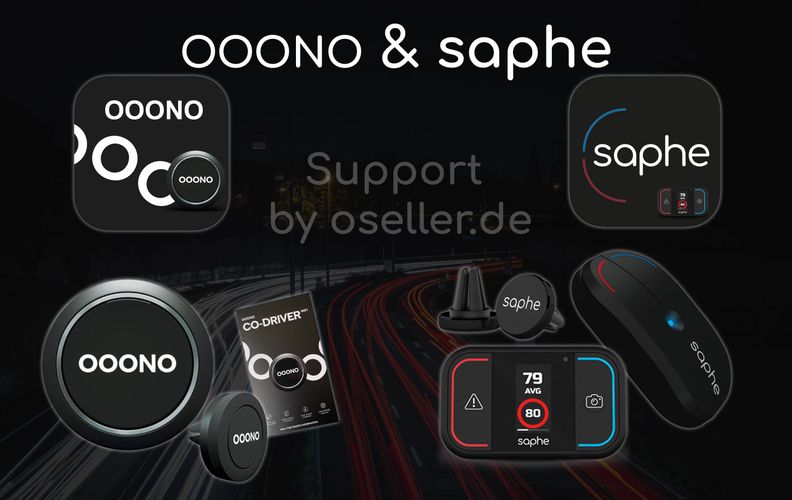 Saphe Drive Pro + Gratis Halterung Blitzerwarner für Auto, Daten von Blitzer.de