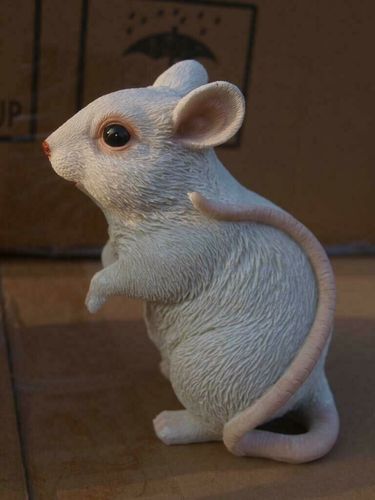 Maus Mäuse Nager verschiedene Farben HOTANT Deko lebensgross kaufen Figur bei Garten