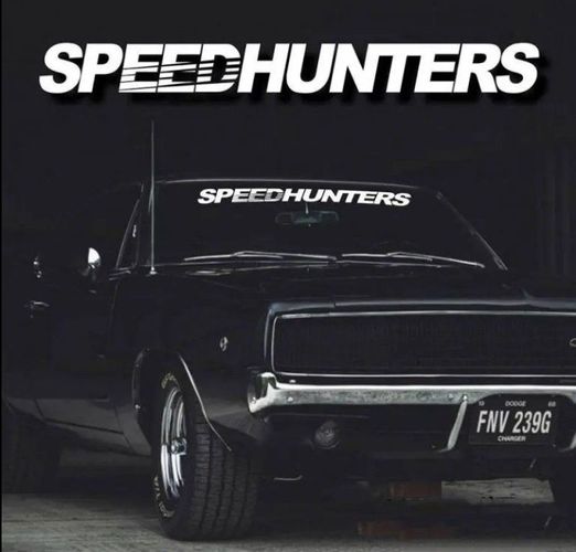 Speed Hunters SunStrip Auto-Logo Autoaufkleber (All Colours Available)  kaufen bei