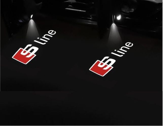 Audi Türbeleuchtung Logo Sline - Turbeleuchtung