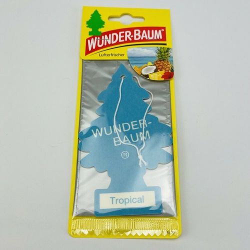 1 x Stück Original Wunderbaum 35118 Tropical Lufterfrischer