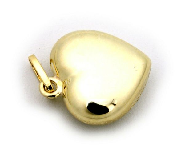 Granat in Gold 333 Granatanhänger Herz Gelbgold Qualität 8 karat Neu Anhänger m