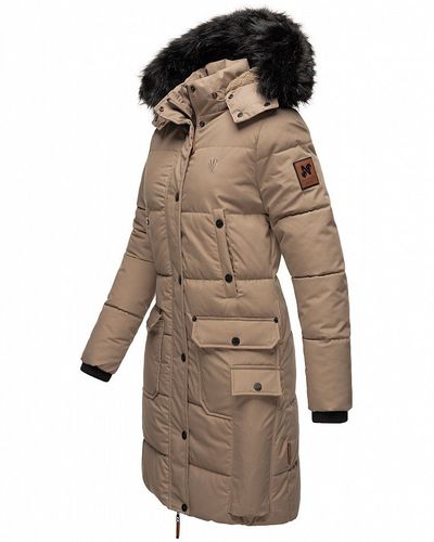 Navahoo Damen Winterjacke Parka Warm Mantel Stepp Material kaufen Cosimaa - mit Hood.de bei Regenschirm Polyester Kapuze