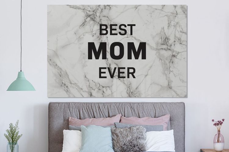 Glasbilder 150x100 cm Beste Mutter aller Zeiten Mama