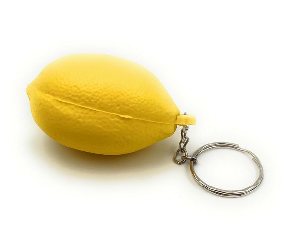Zitrone Obst Frucht Schlüsselanhänger Schaumstoff Glücksbringer Anhänger  kaufen bei