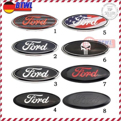 Für Ford Kühlergrill Ford Abzeichen Ford Emblem Metallaufkleber
