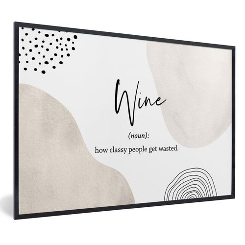Poster Bilder 120x80 cm Sprichwörter Wein Wörterbuch Zitate