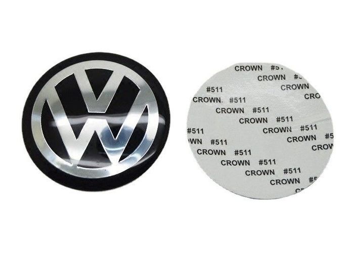 56mm 60mm 65mm 75mm 90mm 120mm Nabenabdeckungen Emblem Aufkleber Für VW  kaufen bei