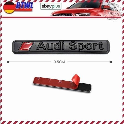 Kühlergrill-Abzeichen Automodifikation Kofferraum Emblem Badge für Audi  sport kaufen bei