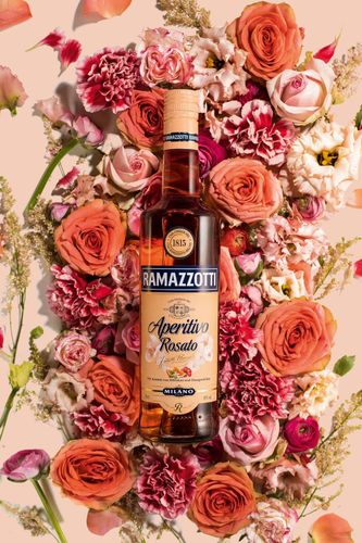 Ramazzotti Rosato Aperitivo 0,7L (15% Vol) Aromen von Hibiskus und  Orangenblüte kaufen bei | Likör