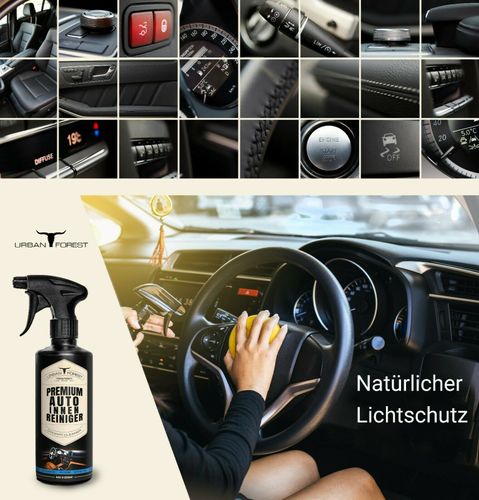 Auto Innenraumpflege Sparset  Premium Auto Innenraum Reiniger +