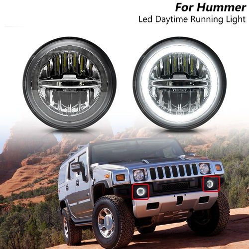 Hummer H2 LED Tagfahrleuchten E-Geprüft Tagfahrlichter DRL LED  Nebelscheinwerfer kaufen bei