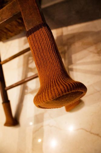 Stuhlsocken 4 Stück Stuhl Socken Stuhlbein Socken Stuhlbeinsocken  Fußbodenschutz kaufen bei