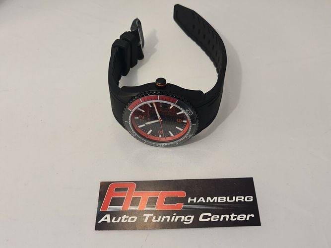 Audi Sport Armbanduhr Chronograph Uhr, schwarz Geschenkbox kaufen bei   