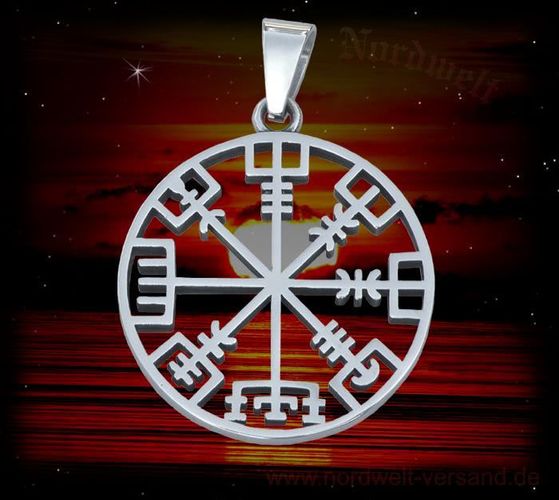 Vikinger Hoodie Damen - Keltischer Kompass Vegvisir Design Für Coole Frauen