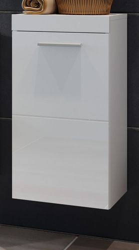 cm bei in weiß 35x68 Badschrank kaufen Badezimmer Unterschrank Hochglanz Hängeschrank Devon