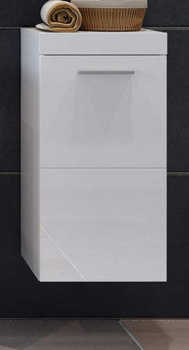 Badschrank Badezimmer Unterschrank 35x68 Devon in weiß Hochglanz bei Hängeschrank cm kaufen